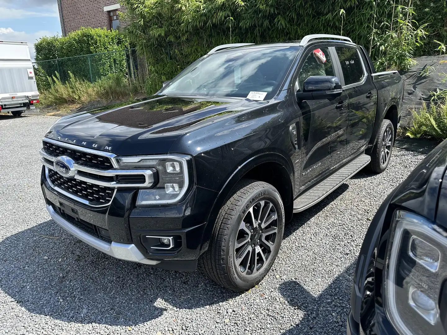 Ford Ranger 3.0d V6 Platinum 4wd automaat +leder+camera+parkh Negru - 1