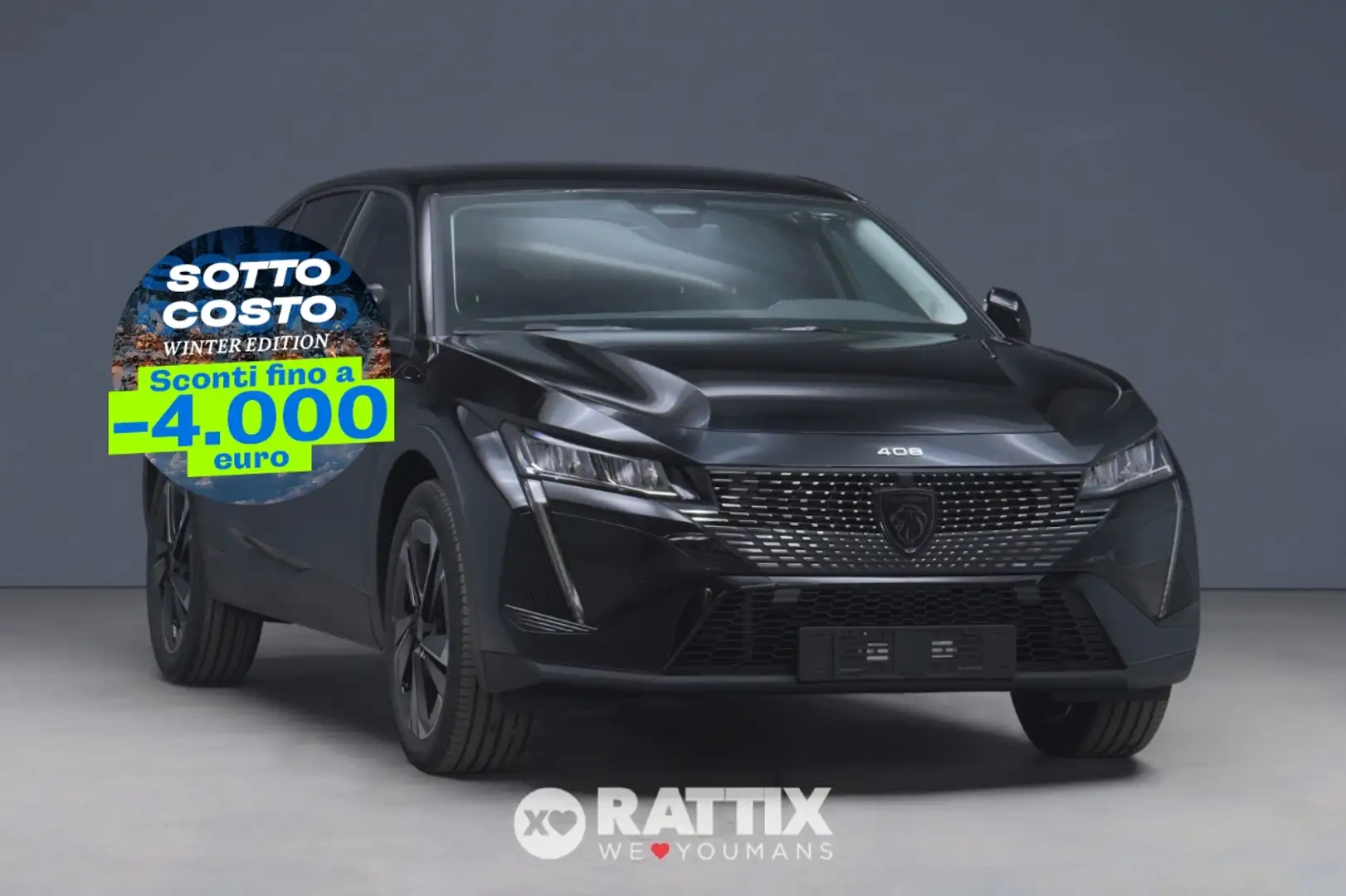 Peugeot 408 1.2 Hybrid 136CV Allure e-DSC6 Negru - 1