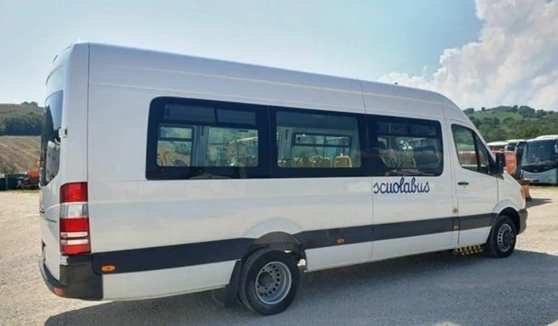 Mercedes-Benz Sprinter 516 Scuolabus Bianco - 1
