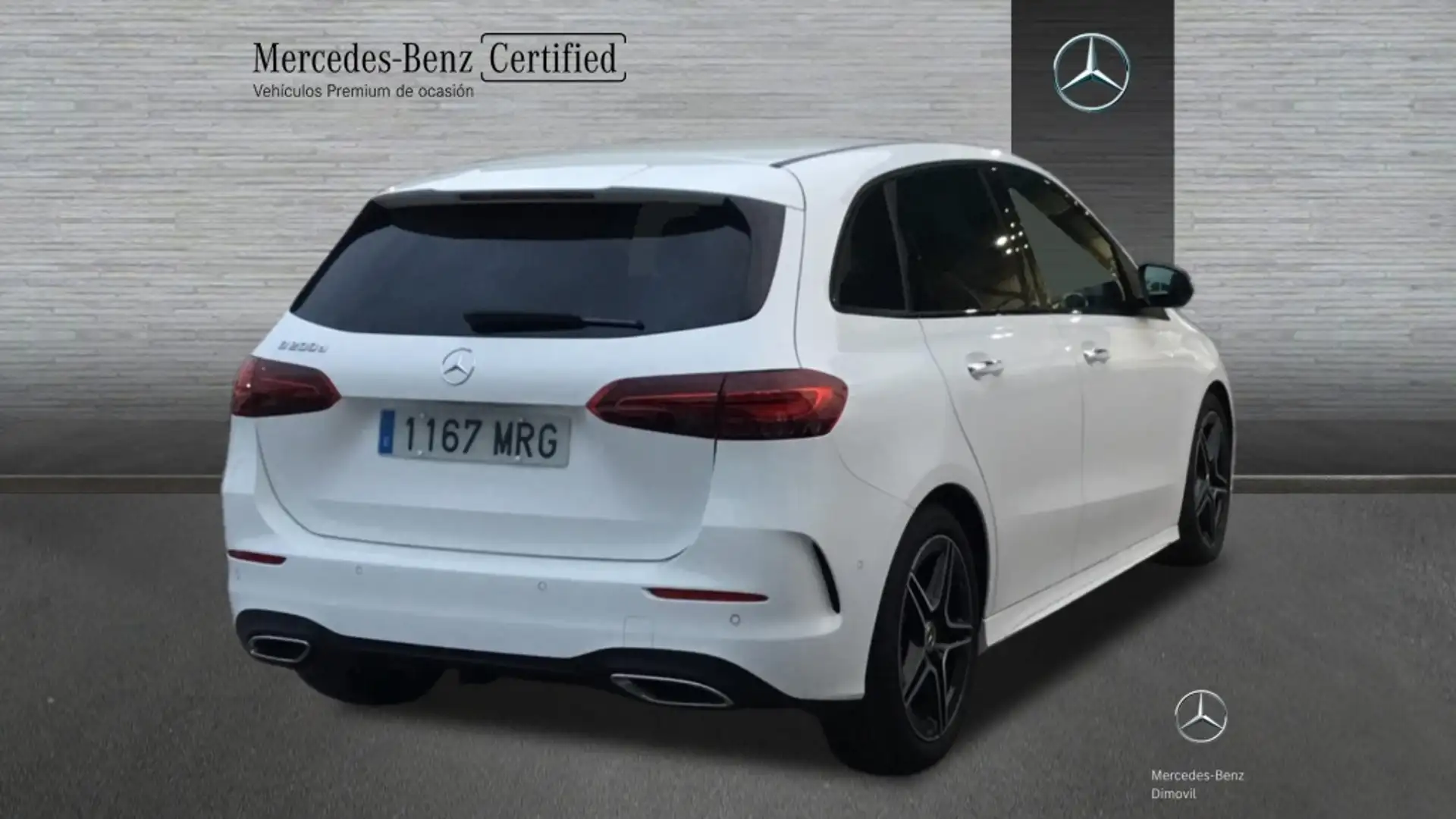 Mercedes-Benz B 200 -CLASS D Blanc - 2