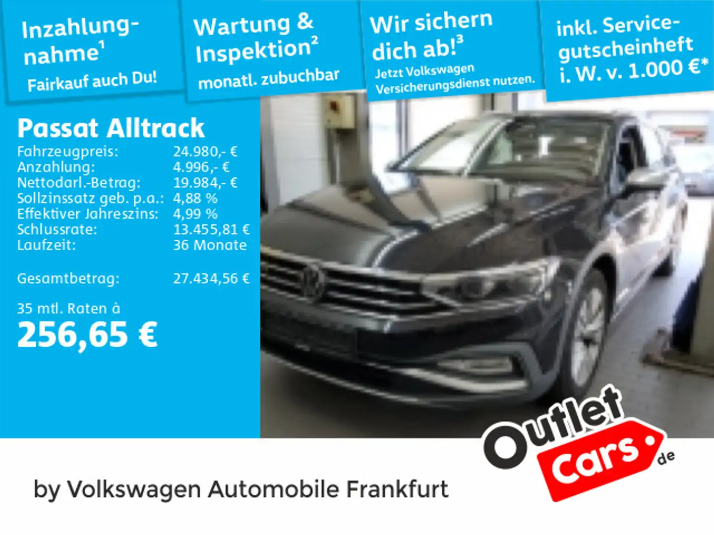 Volkswagen Passat Alltrack Passat Variant Alltrack 2.0 TDI DSG 4Motion Navi Schwarz - 1