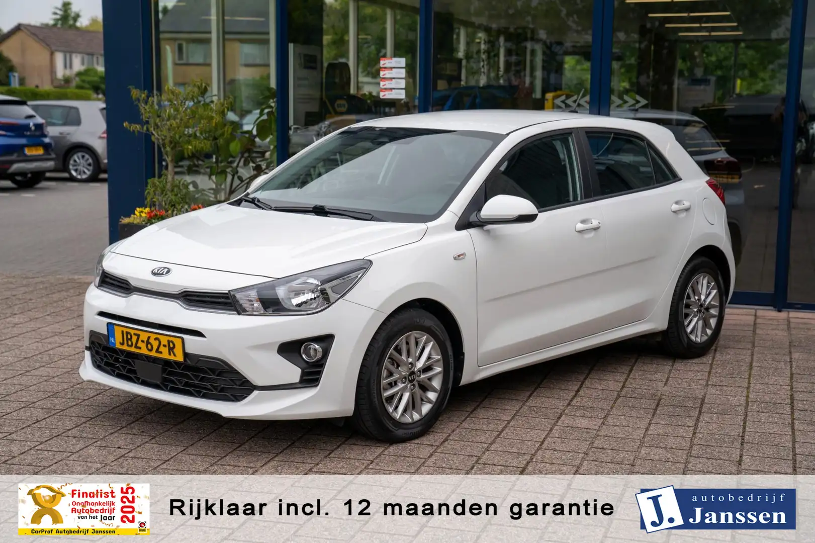 Kia Rio Active 1.2 84pk | Prijs rijklaar incl. 12 mnd gara Wit - 1