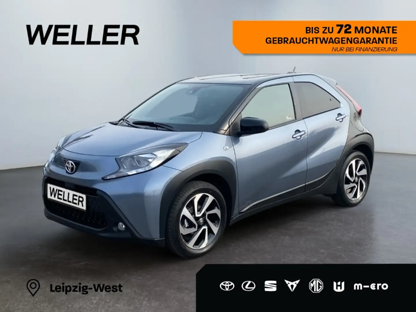 Toyota Aygo X Team D *Kamera*CarPlay*Spurhalteass*ACC* Grau - 1