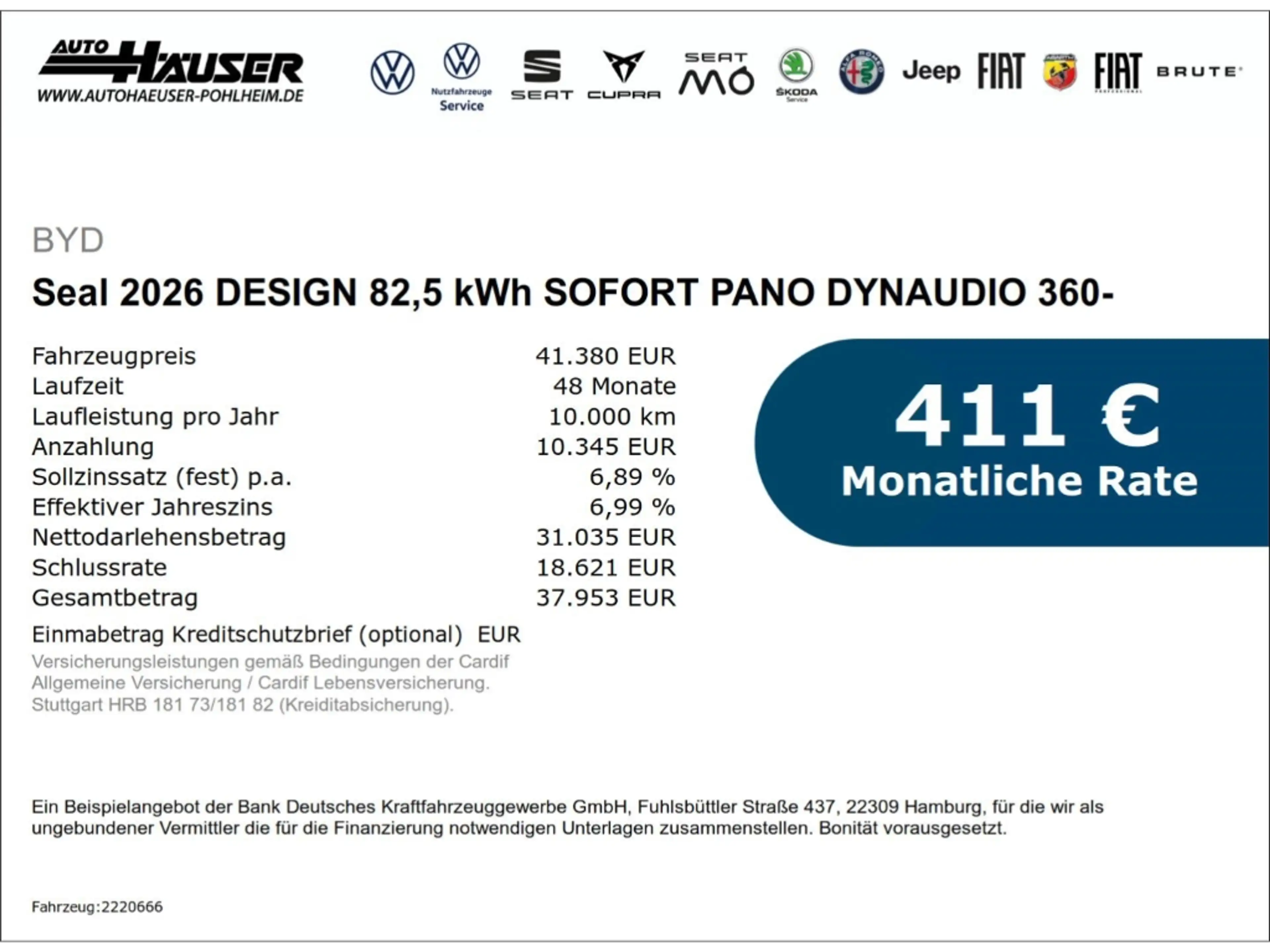 BYD Seal 2026 DESIGN 82,5 kWh SOFORT PANO DYNAUDIO 360-KAME — photo 4