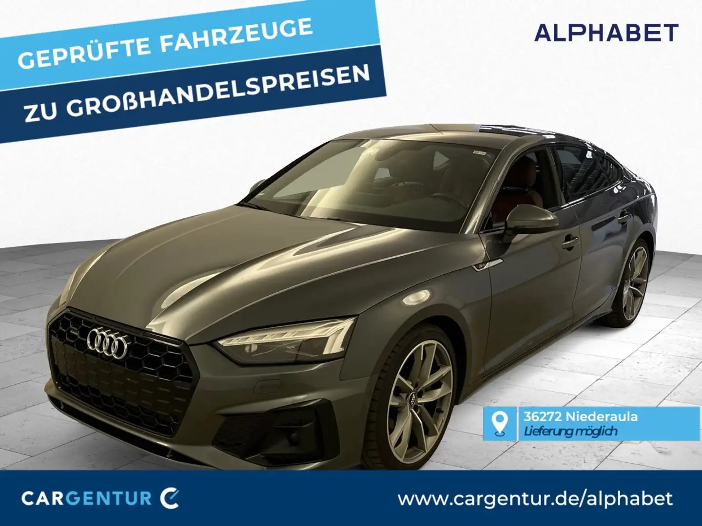Audi A5 50 Sportback quattro S line 3.0 TDI B&O 360° Grau - 1