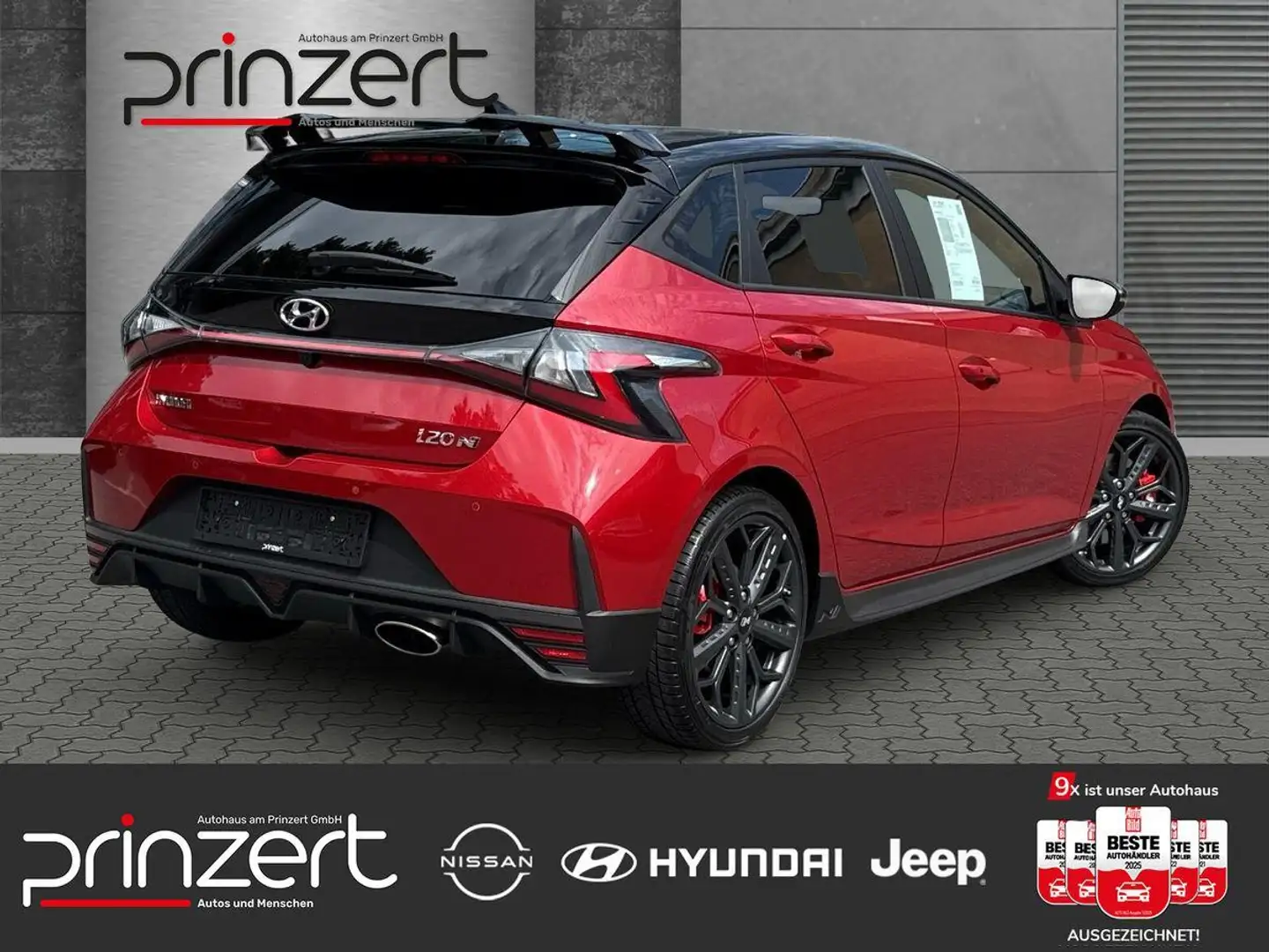 Hyundai i20 1.6 T-GDI "N-Performance" Assistenz-Paket 204PS Rot - 2