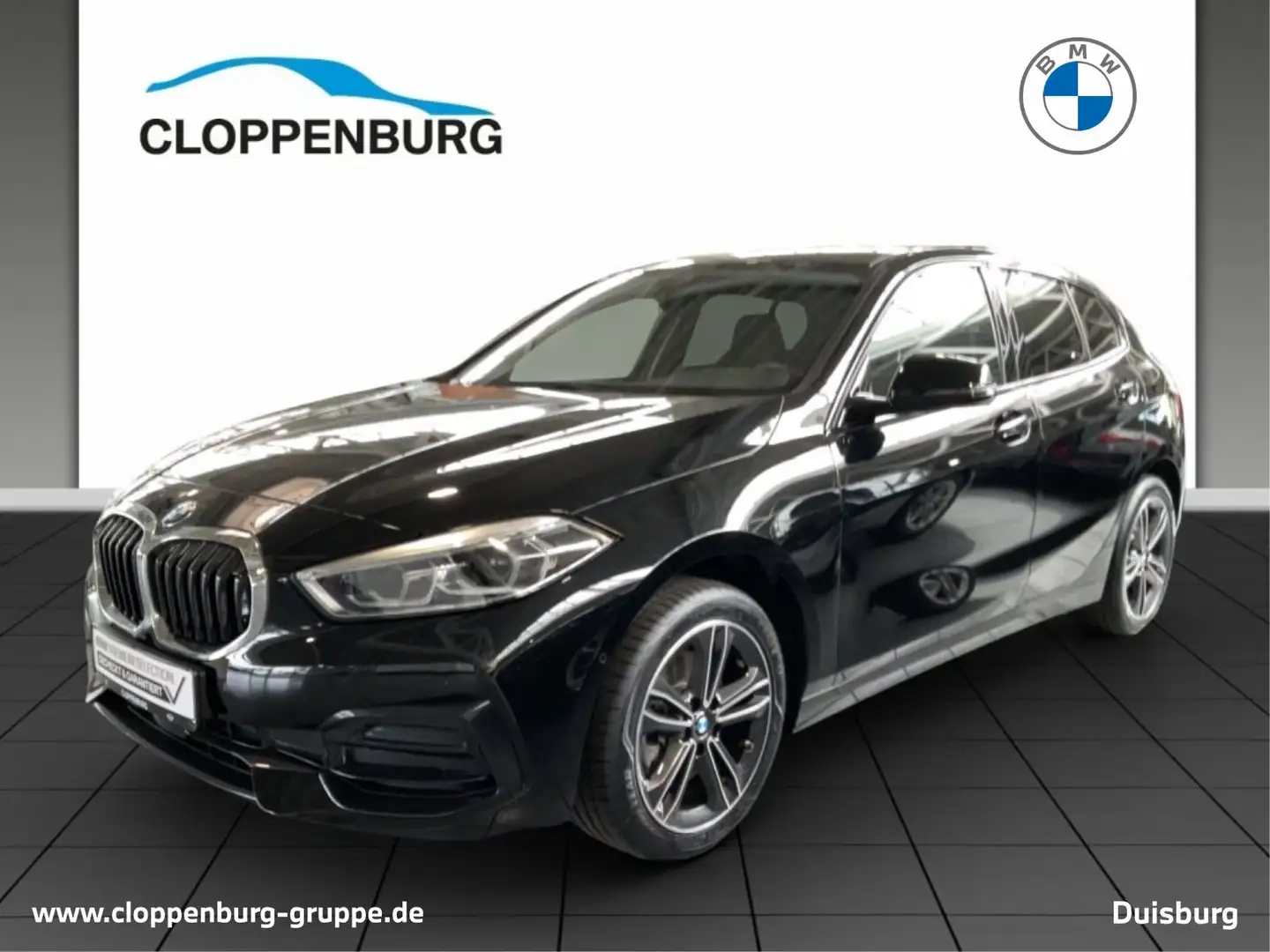 BMW 118 i Hatch Sport Line HiFi DAB LED WLAN Shz Schwarz - 1