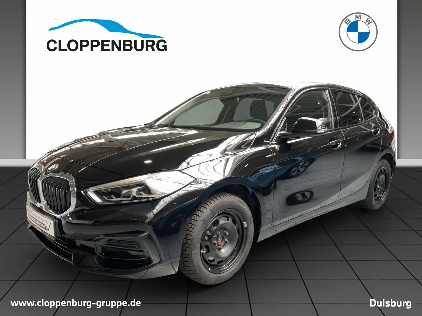 BMW 118 i Hatch Sport Line HiFi DAB LED WLAN Shz Negro - 1