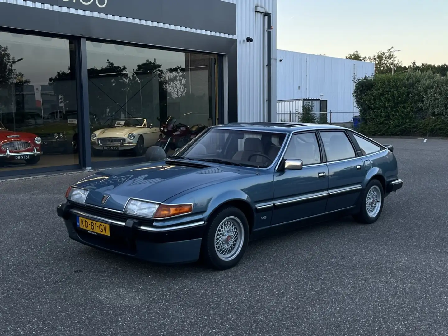 Rover SD Vitesse 3500 V8 efi Blau - 2