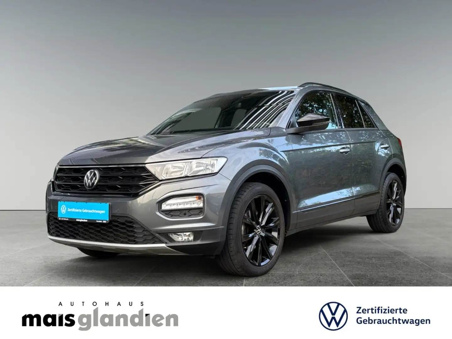 Volkswagen T-Roc 1.5 TSI Sport App BlackStyle Kamera Klima Grau - 1