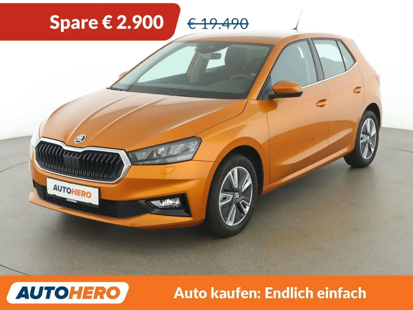 Skoda Fabia 1.0 TSI Style Orange - 1