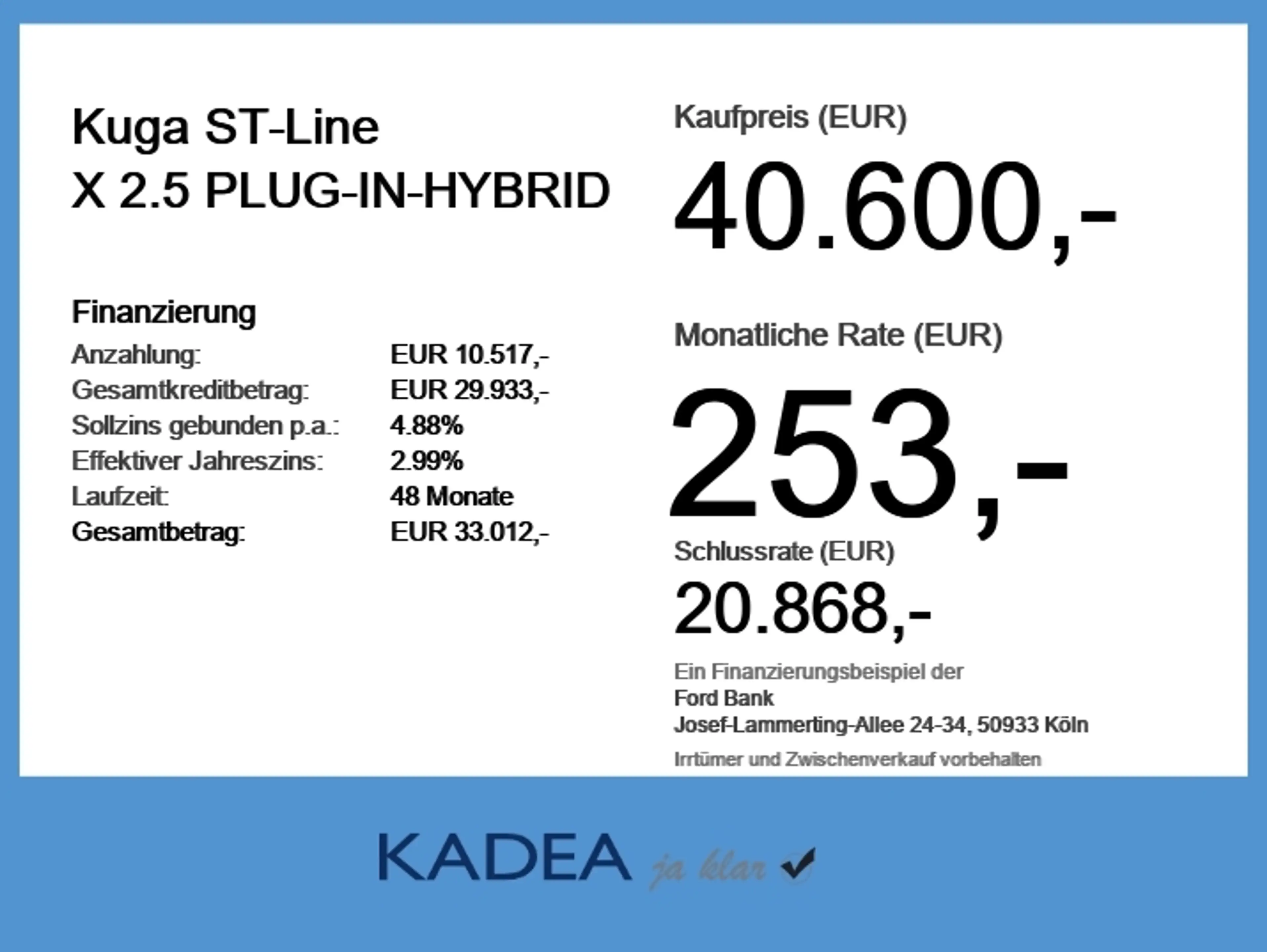 Ford Kuga ST-Line X 2.5 PLUG-IN-HYBRID 360*4XSHZ*B&O — photo 6