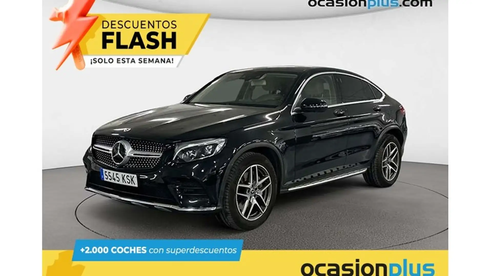 Mercedes-Benz GLC 250 Coupé 4Matic Aut. Negro - 1