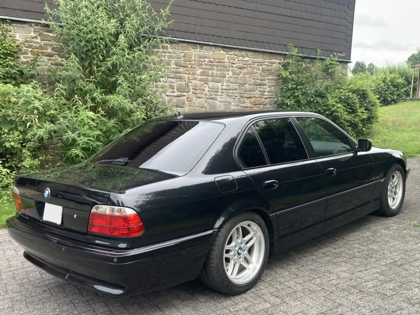 BMW 735 735i A E38 Facelift LPG Cosmosschwarz Metallic Noir - 2