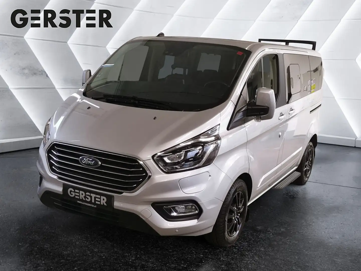 Ford Tourneo Custom 1,0 EcoBoost PHEV 320 L1 Titanium Aut. Grau - 1