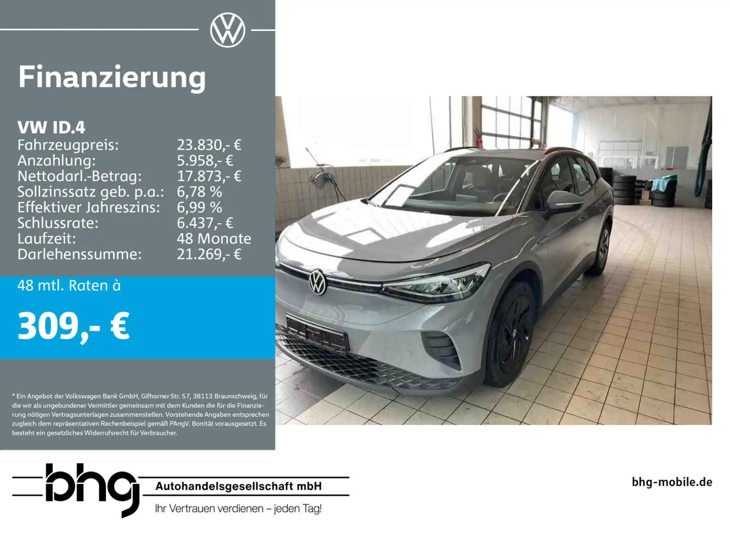Volkswagen ID.4 Performance Upgrade Pure Grau - 1