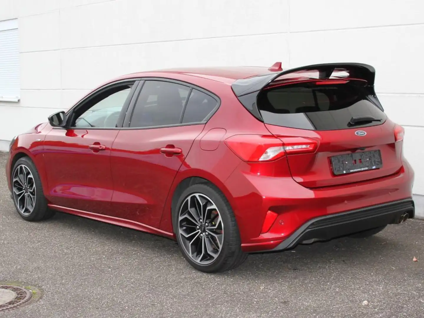 Ford Focus ST-Line Headup, Maxton Front-u.Heckspoiler Rot - 1