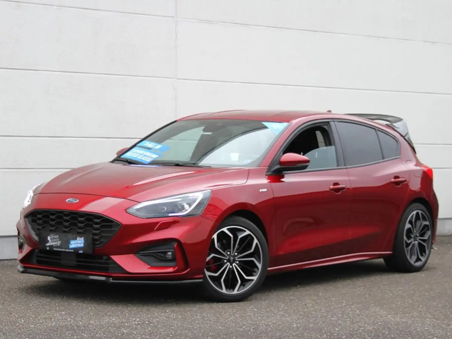 Ford Focus ST-Line Headup, Maxton Front-u.Heckspoiler Rot - 2