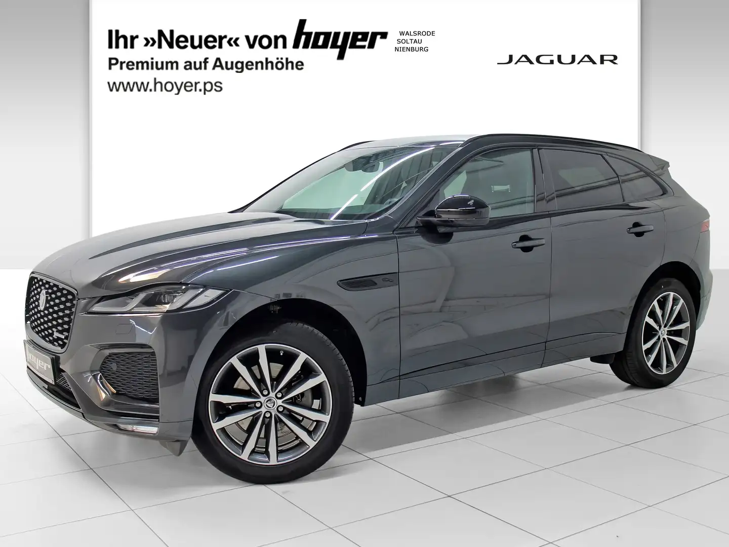 Jaguar F-Pace D200 AWD R-Dynamic SE AHK  DAB LED RFK Grau - 2