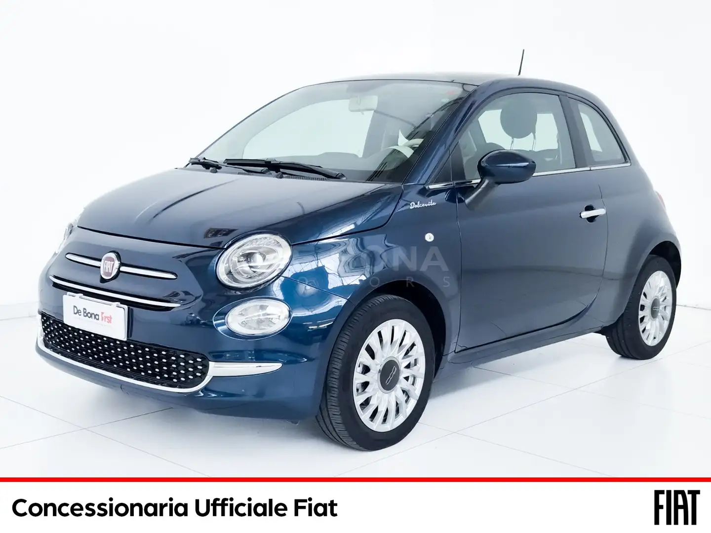 Fiat 500 1.0 hybrid dolcevita 70cv Blauw - 1