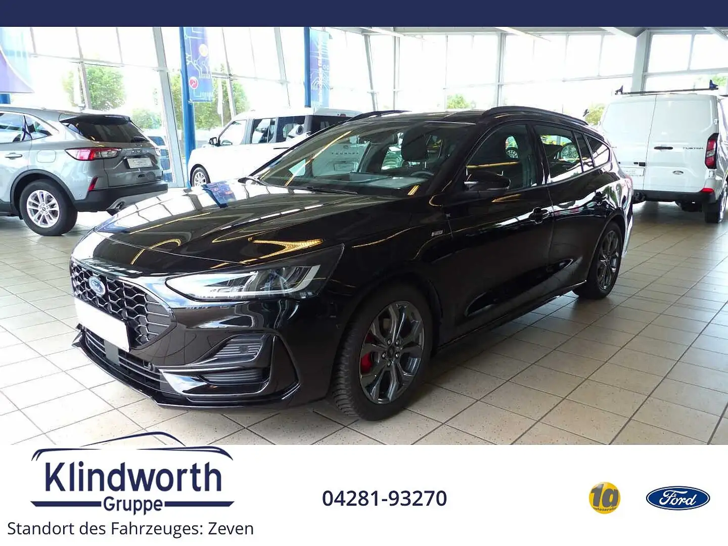 Ford Focus Turnier 1.0 EcoB. Hybrid ST-LINE iACC,Navi Schwarz - 1