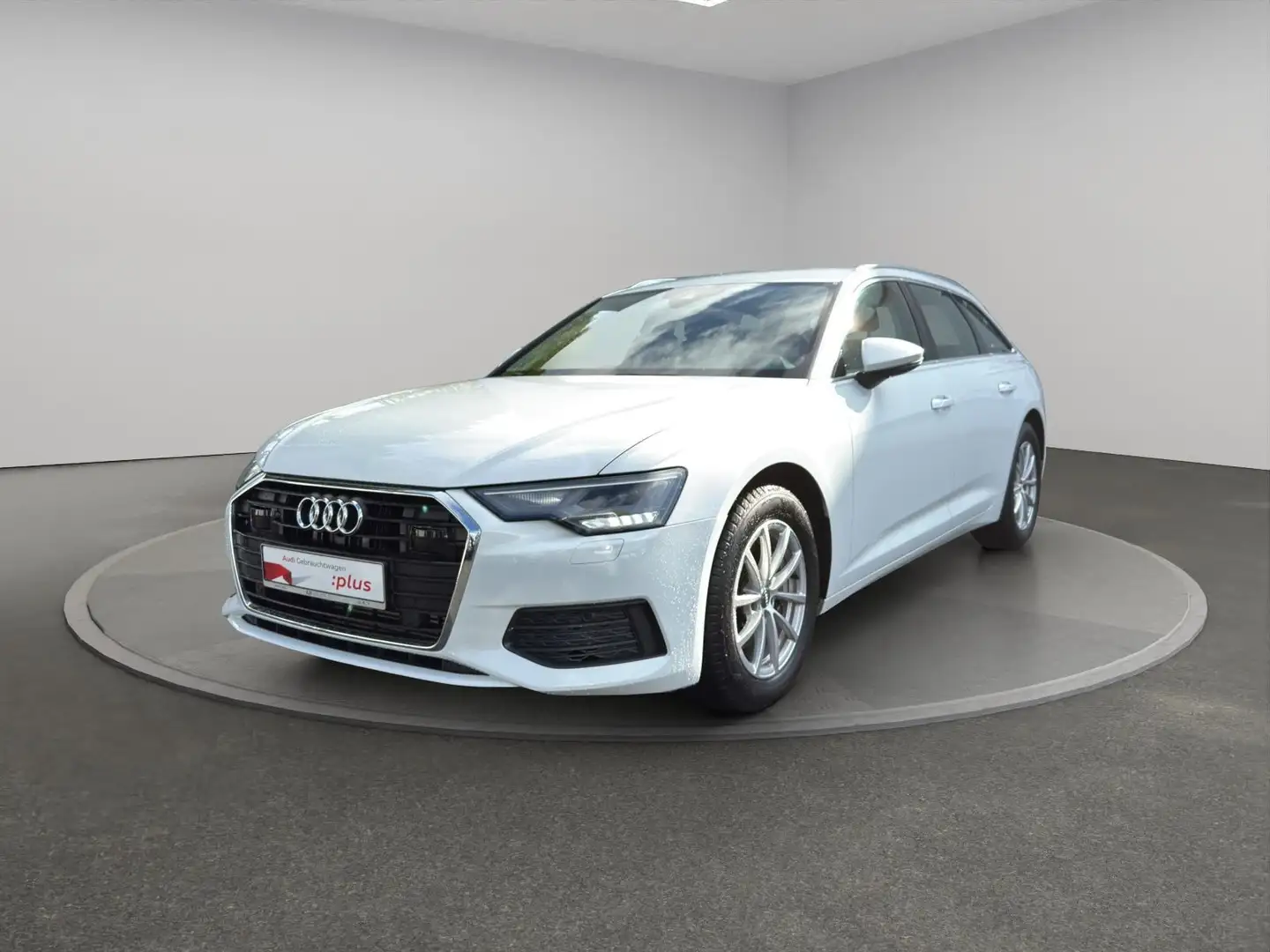 Audi A6 45 TFSI S-tronic AHK+NAVI+LEDER+LED+ACC Weiß - 2