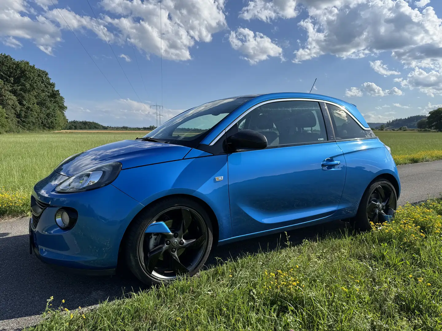 Opel Adam 1.0 Start/Stop Slam ecoFlex FlexFix Blau - 1
