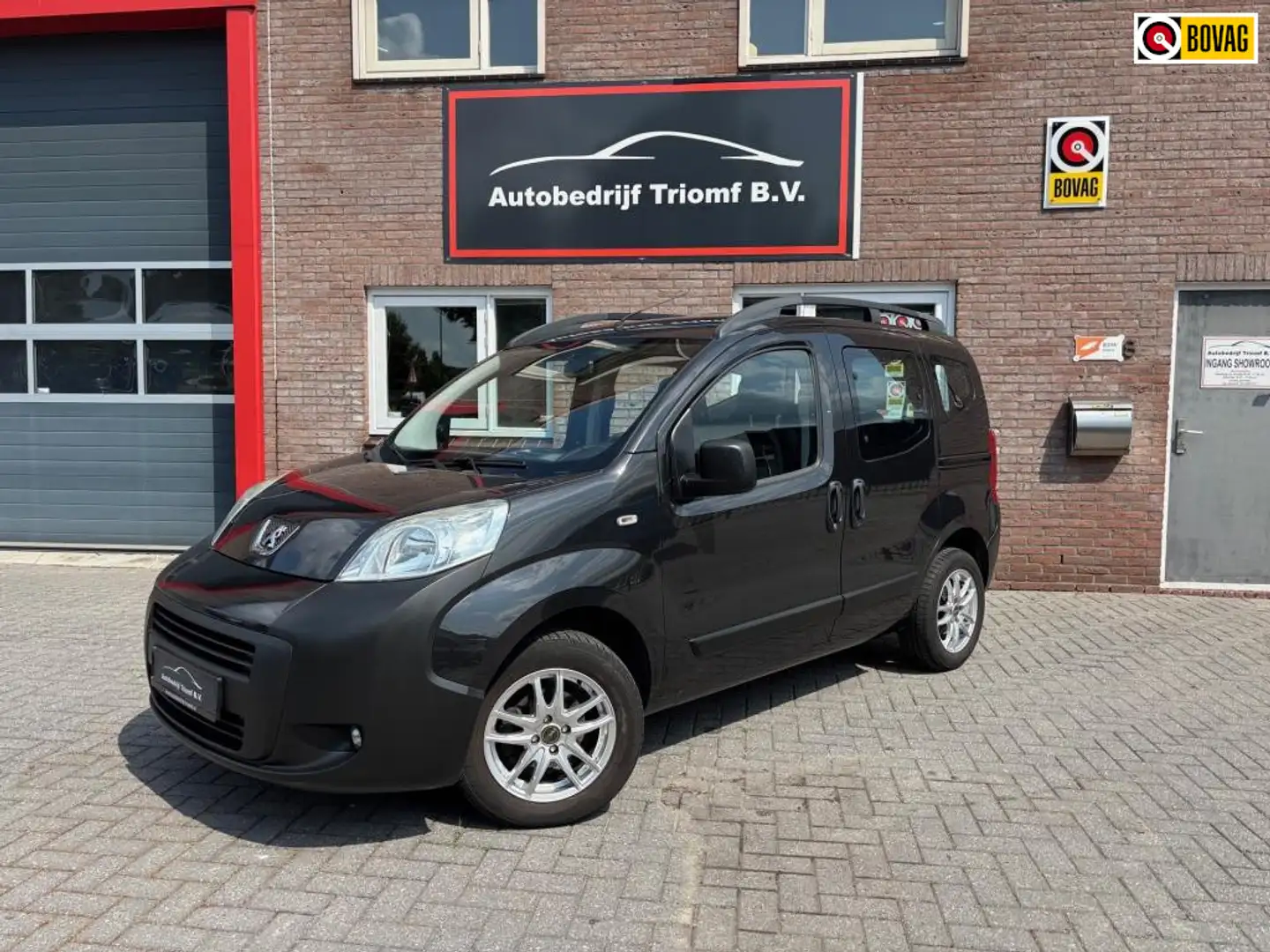 Peugeot Bipper Tepee 1.4i AIRCO - DAKRAILS -LICHTMETALEN VELGEN.. Zwart - 1