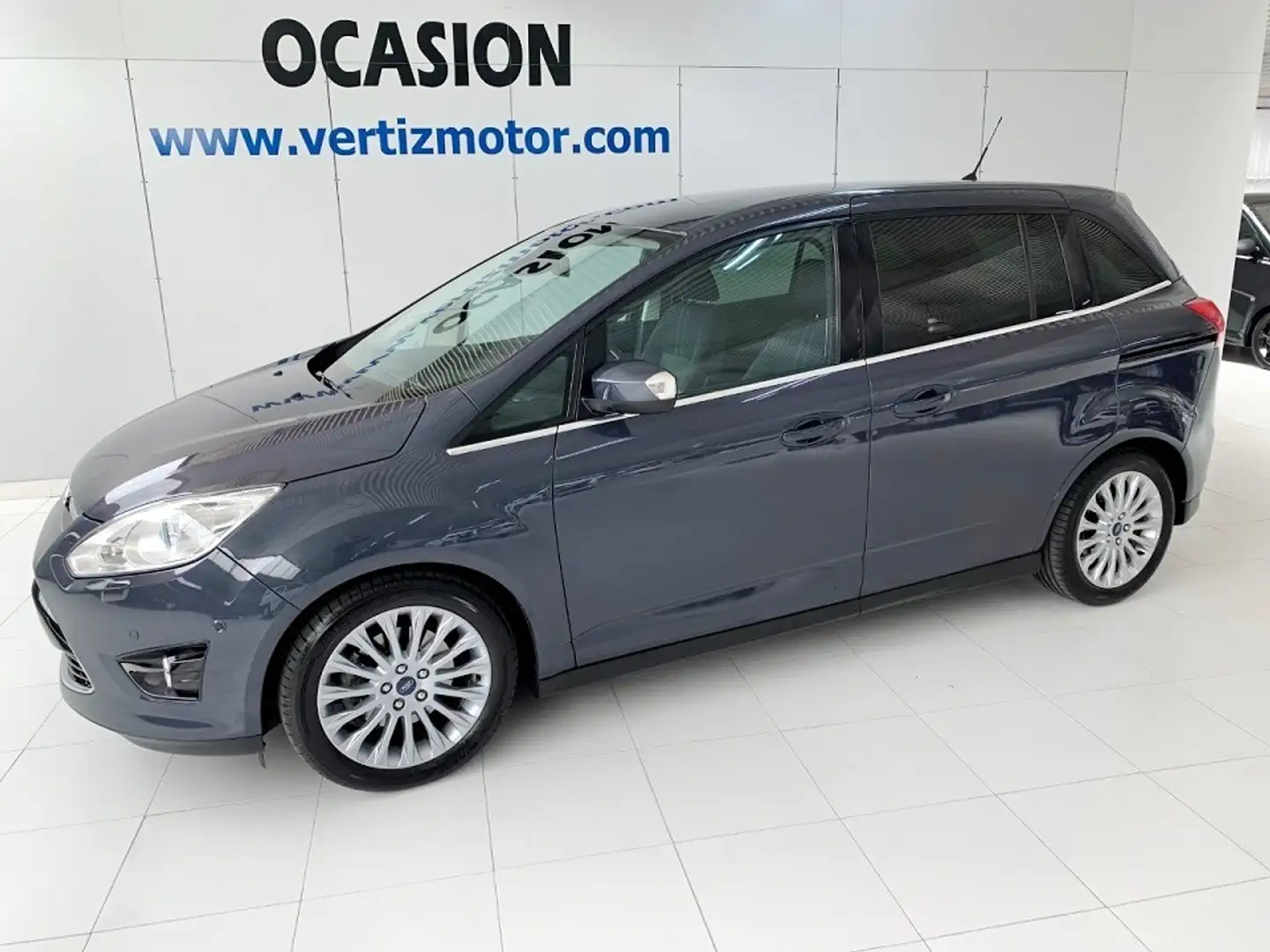 Ford Grand C-Max 1.0 Ecob. Auto-S&S Titanium 125 Gris - 1