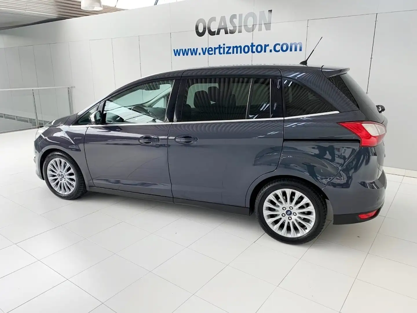 Ford Grand C-Max 1.0 Ecob. Auto-S&S Titanium 125 Gris - 2