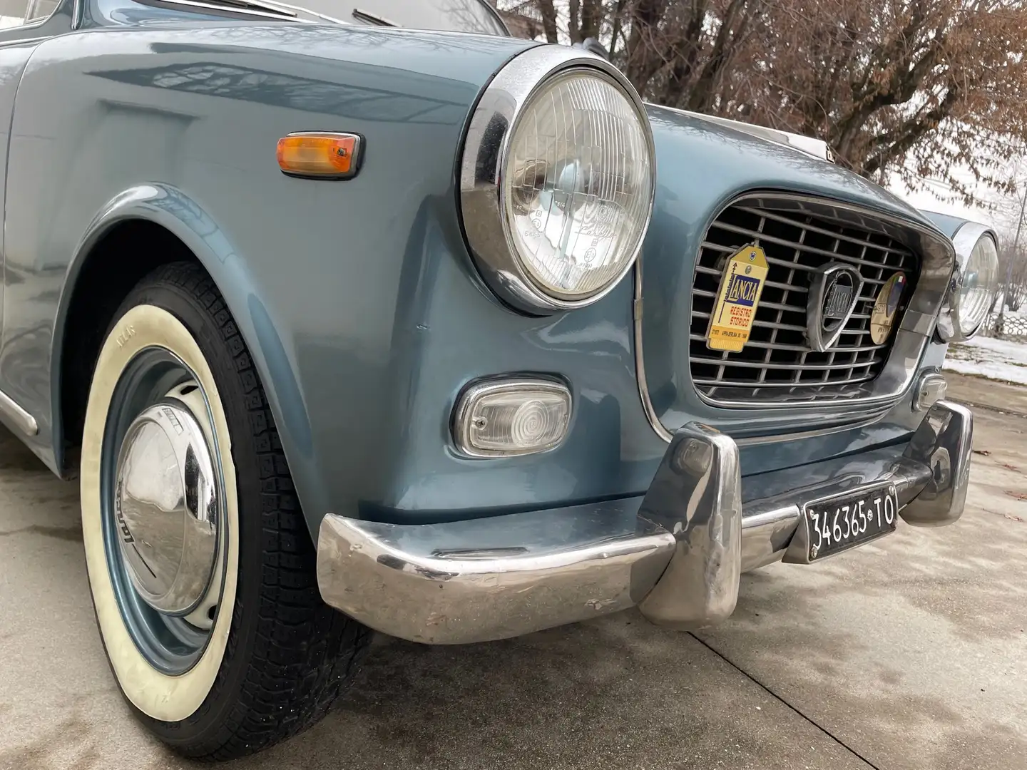 Lancia Appia III SERIE ASI ORO TARGA TORINO Blau - 1