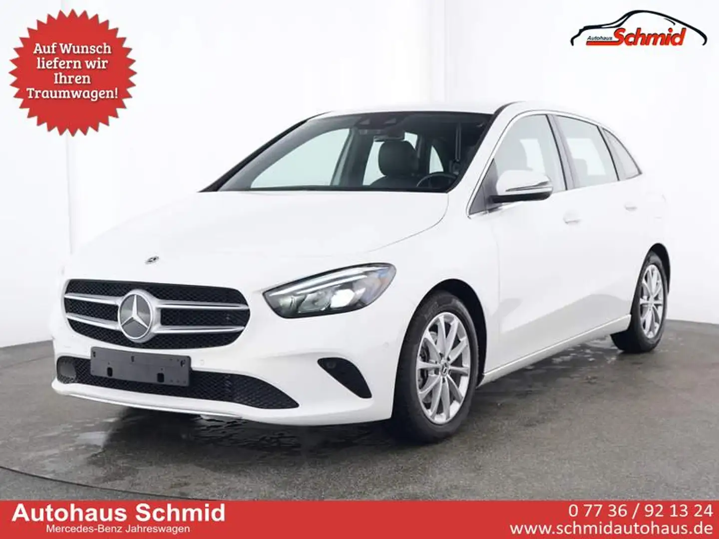 Mercedes-Benz B 200 , 7G-DCT, LED, AHK, Progressive, Bus.-Paket, MB... Wit - 1