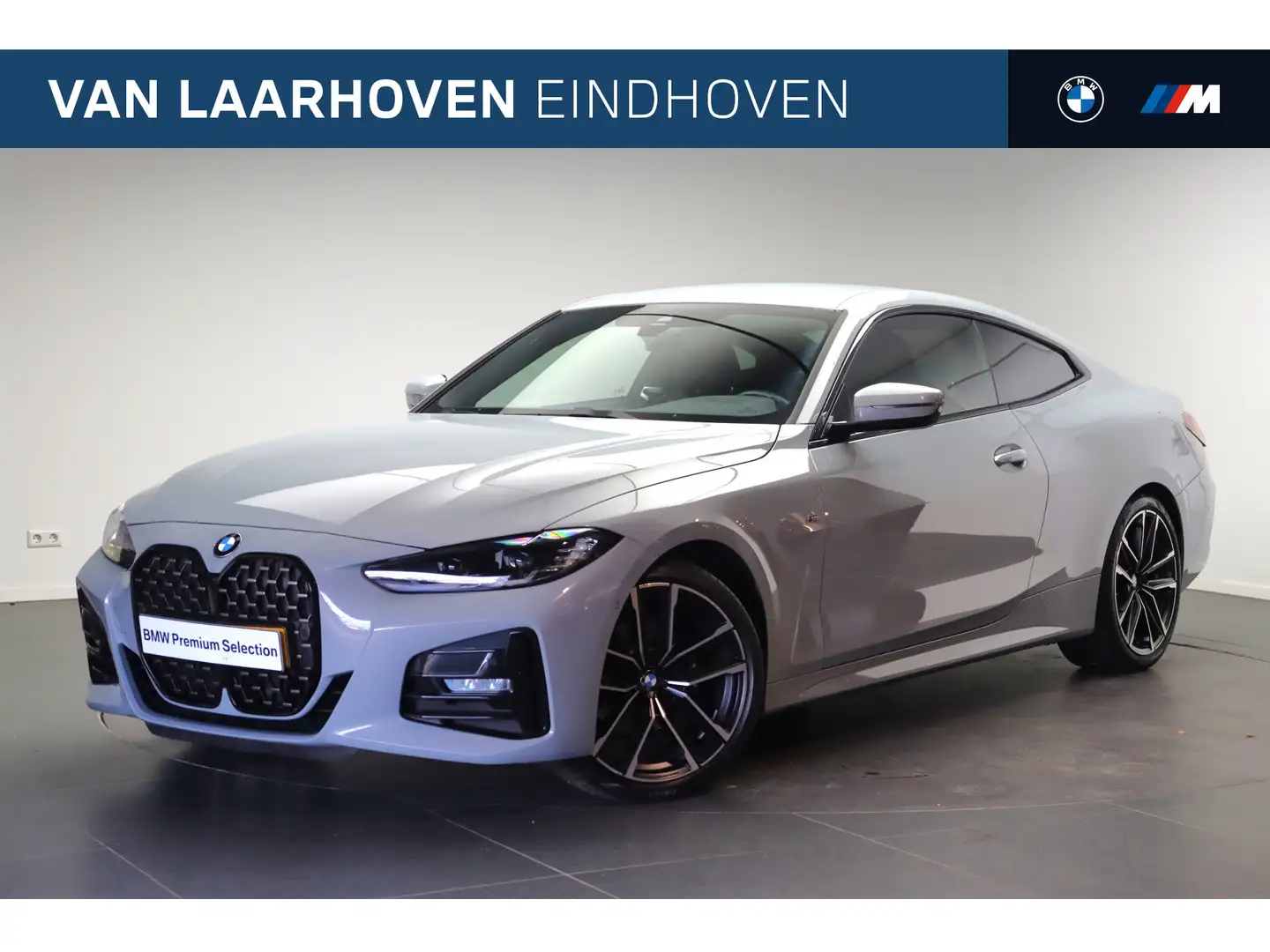 BMW 420 4 Serie Coupé 420i High Executive M Sport Automaat Grijs - 1