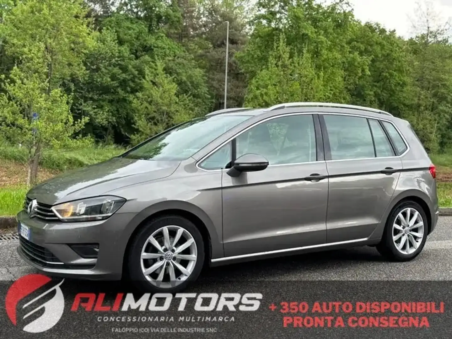 Volkswagen Golf Sportsvan Golf Sportsvan 1.6 TDI 110CV Highline BlueMotion T Grigio - 1