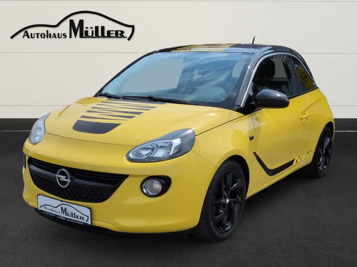 Opel Adam Slam 1.4 Sportpaket Klimaautom SHZ LenkradHZG Temp Jaune - 1
