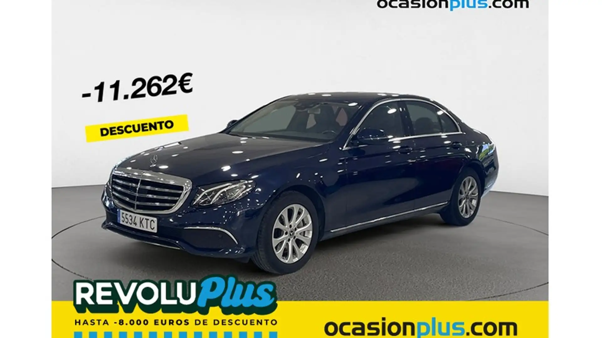 Mercedes-Benz E 350 9G-Tronic Blauw - 1