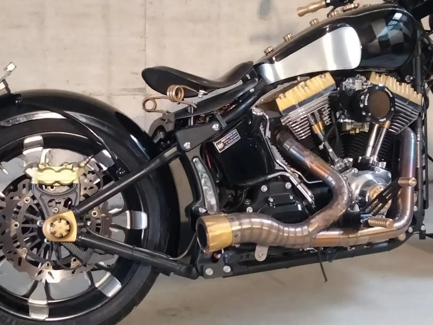 Harley-Davidson Fat Boy fs2 Nero - 2