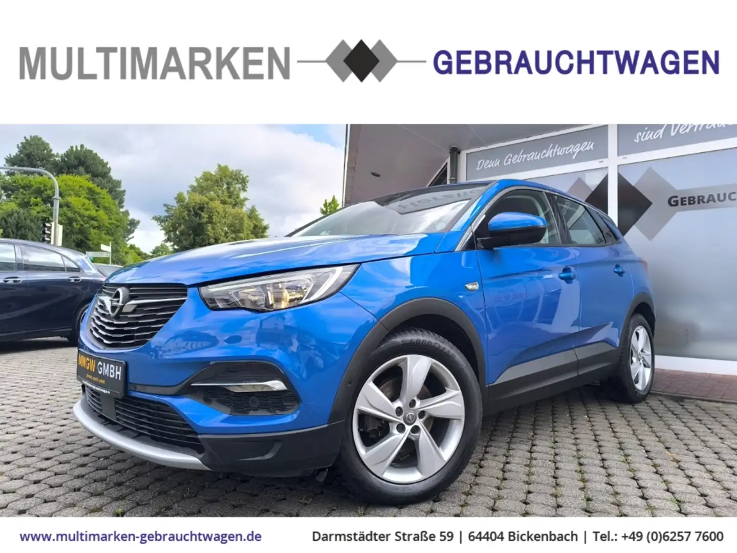Opel Grandland INNOVATION 1.6 Turbo EU6d-T Navi/ElHeckklappe Albastru - 1