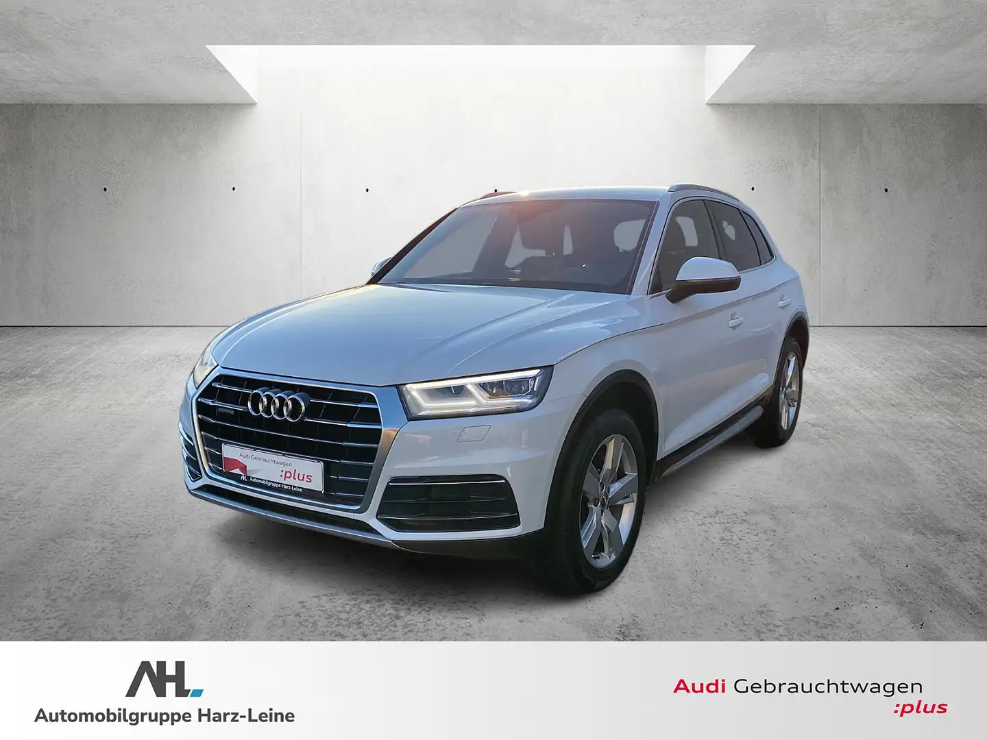 Audi Q5 40 TDI design quattro S-tronic LED Navi AHK Blueto Weiß - 1