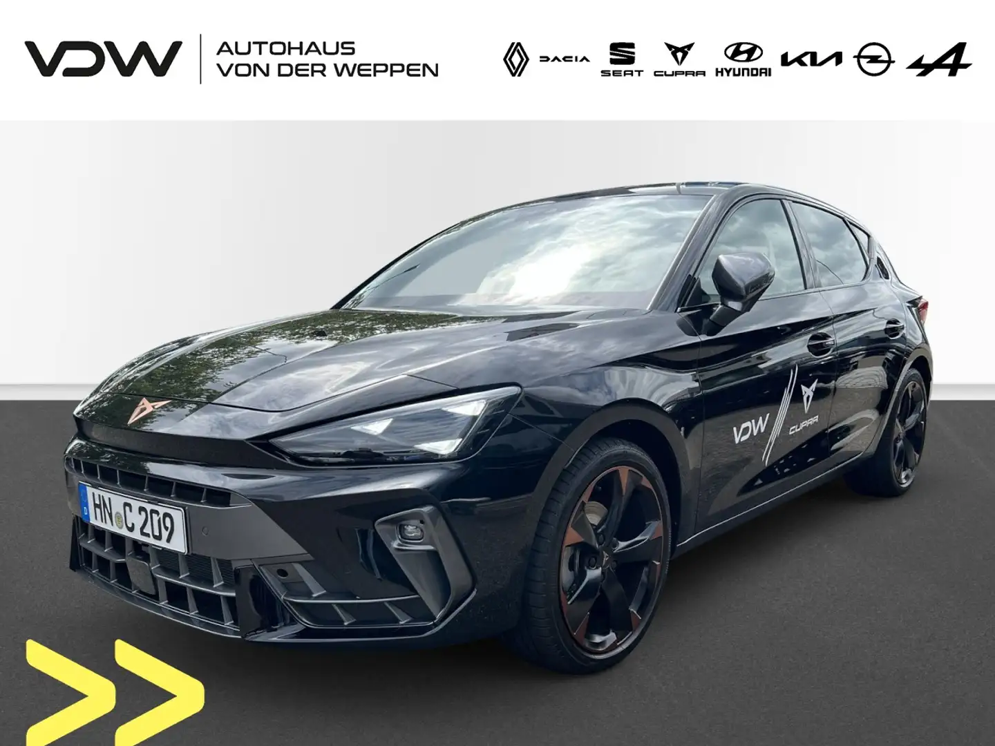 CUPRA Leon 1.5 eTSI 110 kW Klima Navi Rückfahrkamera Zwart - 1