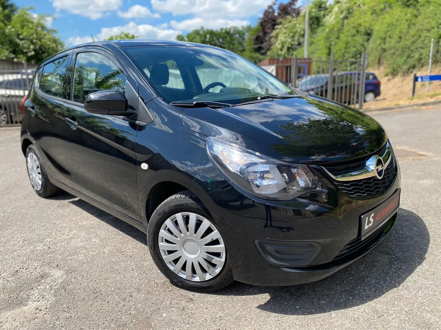 Opel Karl 1.0i*AIRCO*CRUISE*EURO6*NETTO 4400 Noir - 1