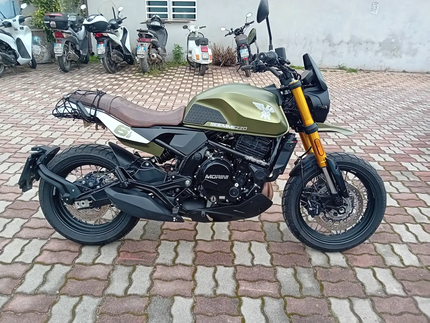 Moto Morini Seiemmezzo SCR Zöld - 1