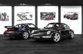 Porsche 911 993 Carrera Coupé deutsches Fahrzeug m. Historie Zwart - thumbnail 1