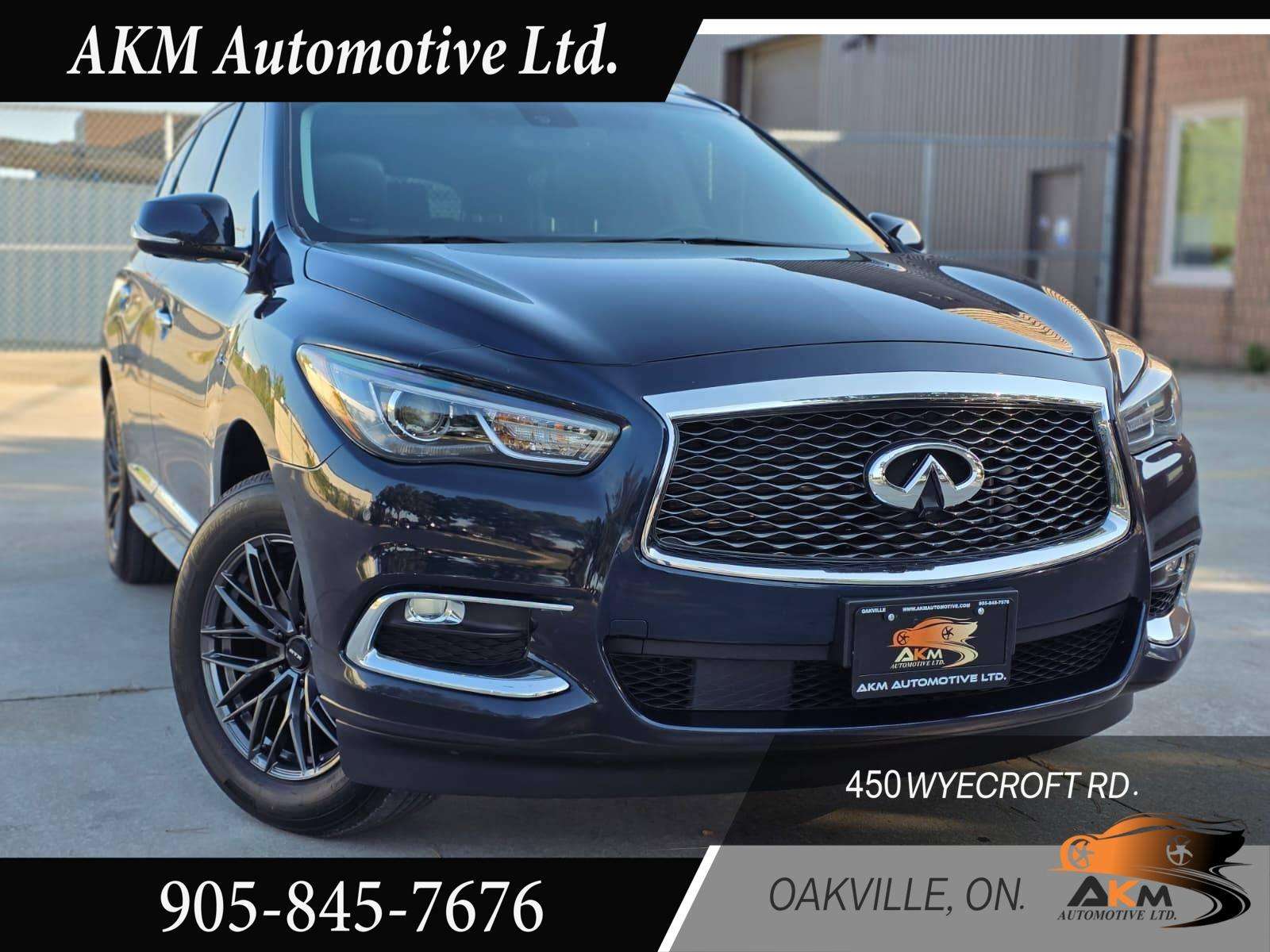 2017 Infiniti QX60 AWD 4dr, 7 Seats, 6 Months Warranty Included