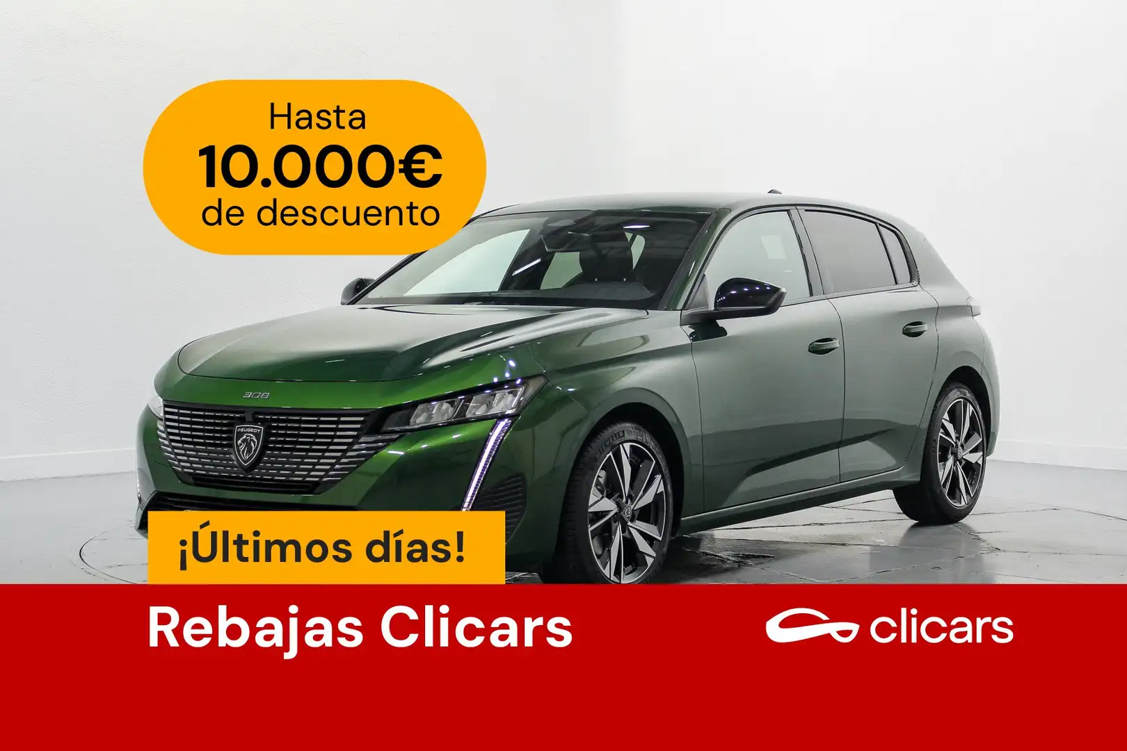 Peugeot 308 1.5 BlueHDi S&S Allure EAT8 130 Verde - 1