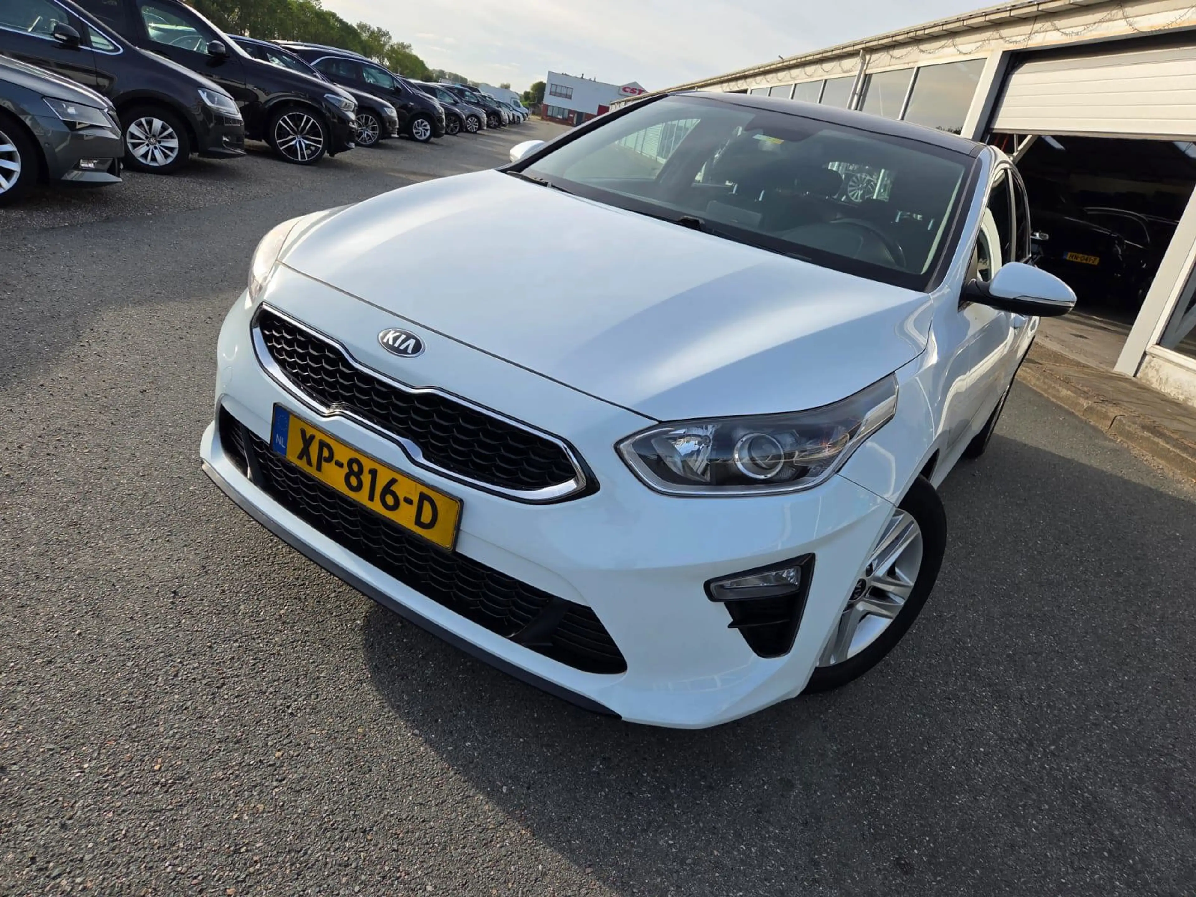 Kia Ceed / cee'd 1.0 GT-Line Most Exclusive Color White! 2019! — photo 3