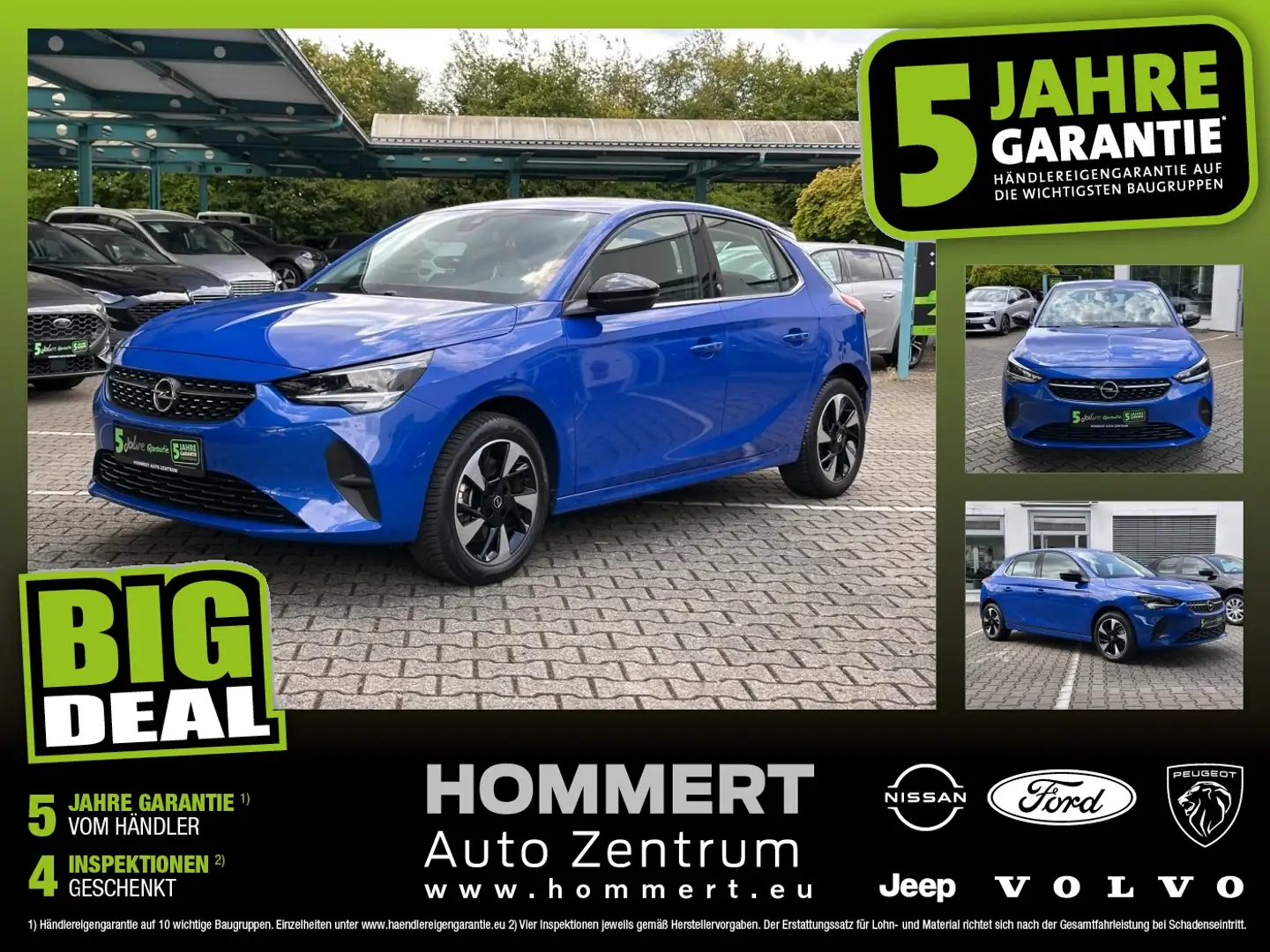 Opel Corsa F e Elegance *Kamera*Sitzh.*Navi*LED* Bleu - 1