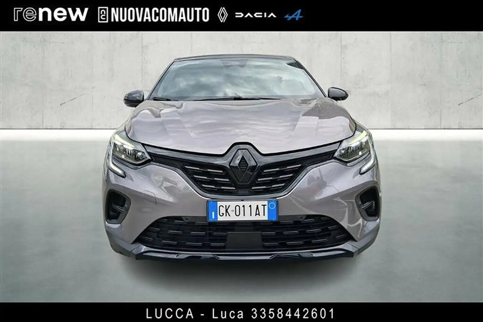 Renault Captur 1.6 hybrid Rive Gauche E-Tech 145cv auto Grau - 2