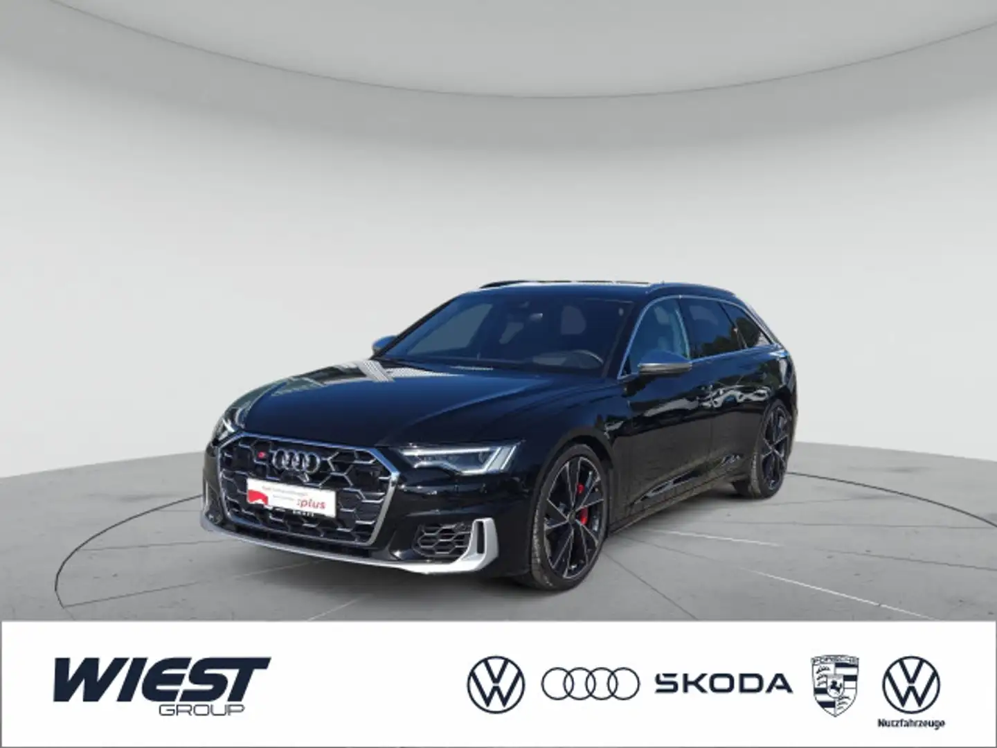 Audi S6 STHZG/LUFT/AHK/B&O/HUD/PANO/VIRTUAL/LED Schwarz - 1