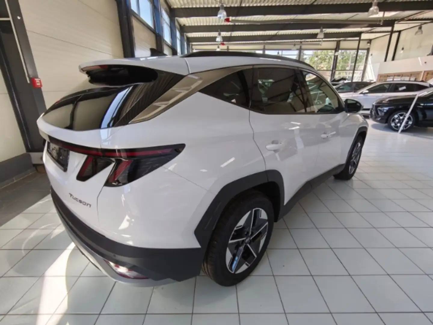 Hyundai TUCSON Hyundai FL (MY25) 1.6 T-GDI (160 PS) 48V 7-DCT 2WD Weiß - 2
